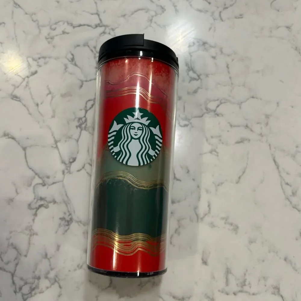 Starbucks 16oz 2021 Holiday Insulated Tumbler w/ Twist Lid